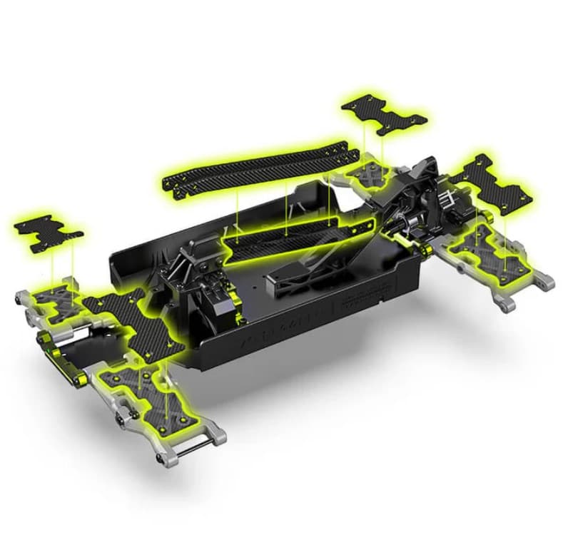 Rlaarlo Omni RZ001B-C Carbon Fiber 1:10 Scale RTR Brushless Monster Truck 4