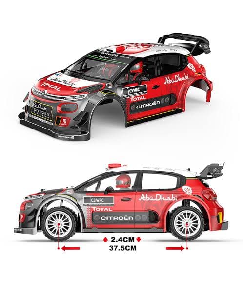 MJX Hyper Go 7303 1/7 Scale 4WD RC Rally Car – 60KM/H Brushless WRC Citroen C3 Replica 3