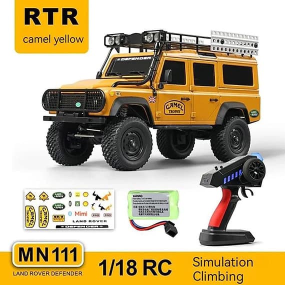 MNRC MN111 RTR 4WD RC Car 1/18 Rock Crawler India 2