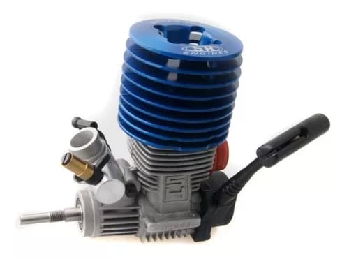 Sh 21 Rear Exhaust M21-P3 3.48cc 2-Stroke Engine with Pull Starter for Hsp Redcat 1: 8 RC Nitro Car 0