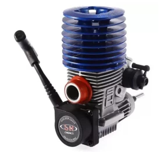 Sh 21 Rear Exhaust M21-P3 3.48cc 2-Stroke Engine with Pull Starter for Hsp Redcat 1: 8 RC Nitro Car 2