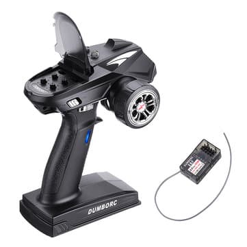 DumboRC X6 2.4GHz 6CH Radio Transmitter with X6F RC Receiver 0